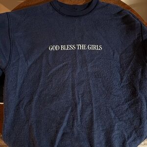 Megan Moroney ‘God Bless the Girls’ inside out sweatshirt